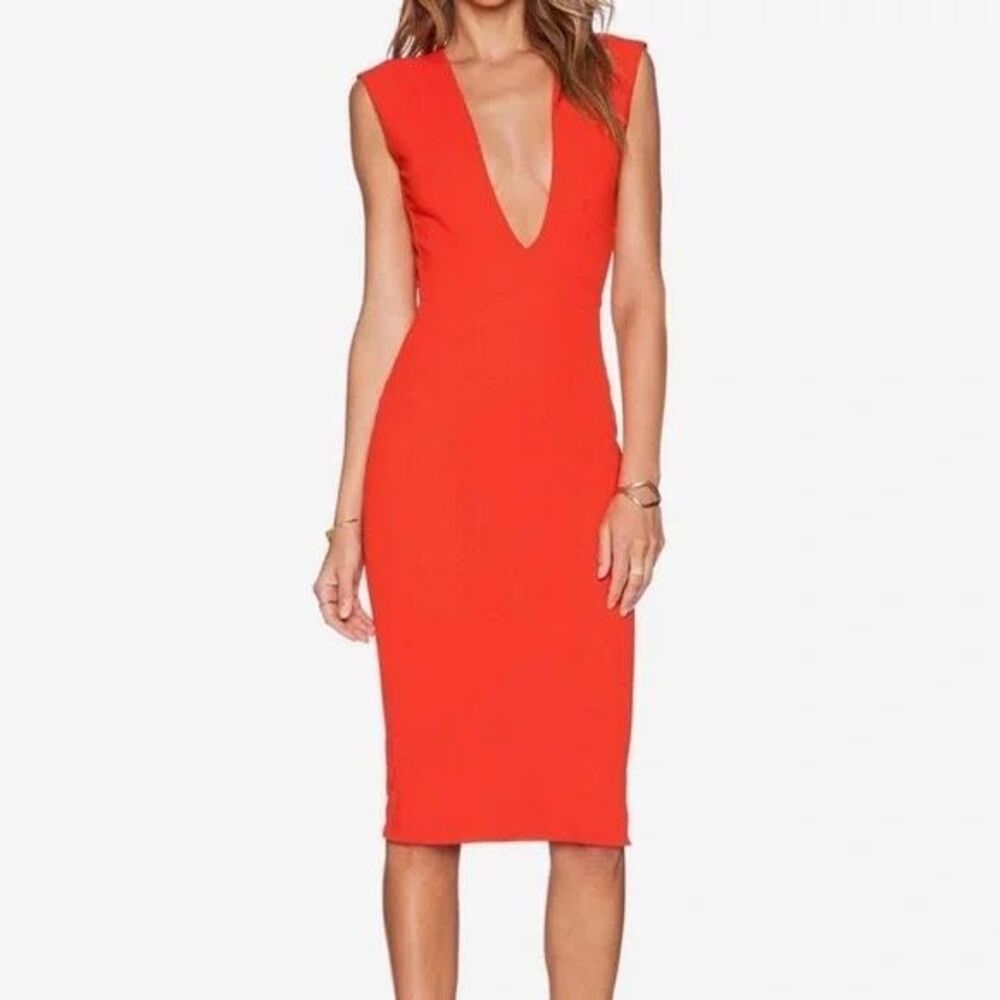Solace London Grace Knee Dress Size 2